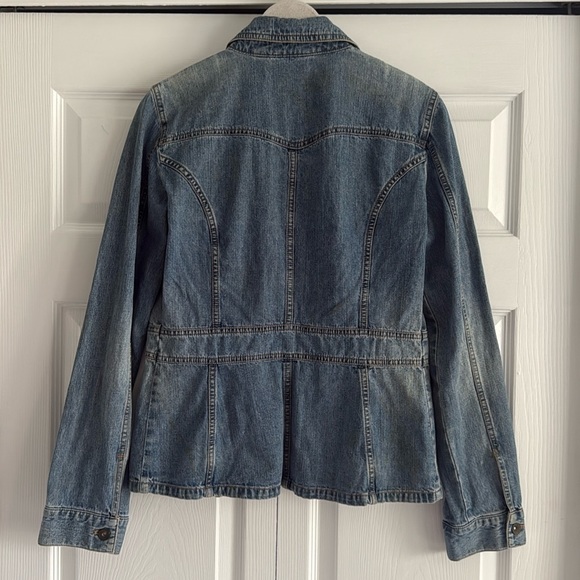 DKNY Jeans Denim Jacket - Size Large - Picture 9 of 15